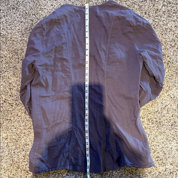 James Perse Deep Purple / Grey Cardigan size 4 - Picture 5 of 6